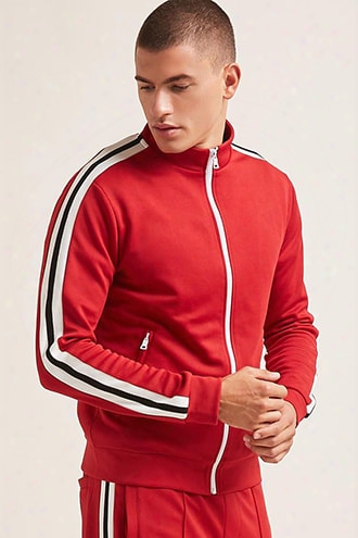 Contrast Stripe Track Jacket