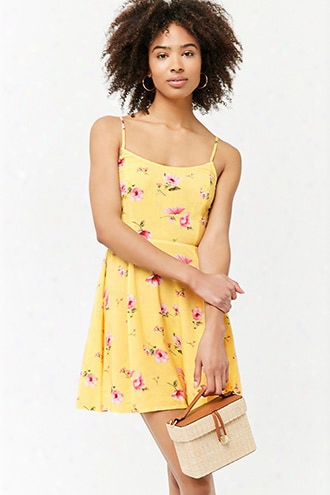 Floral Print Fit & Flare Dress