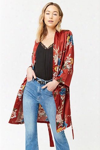 Floral Satin Jacket