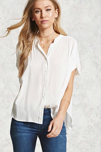 Gauze Dolman Shirt