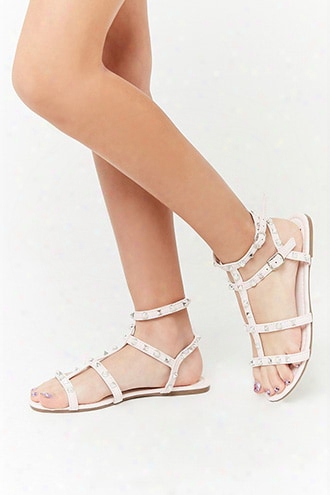 Girls Embellished Gladiator Sandals (kids)