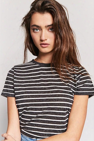 Marled Stripe Tee