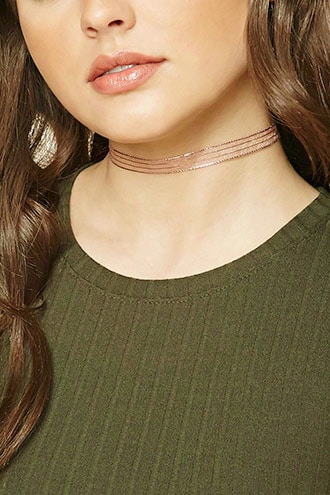 Mesh Ribbon Choker