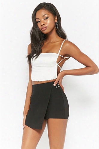 Mock-wrap Skort