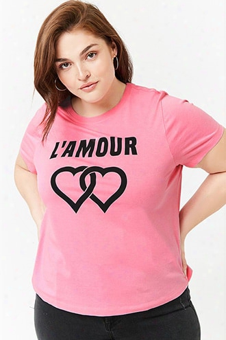 Plus Size L'amour Graphic Tee