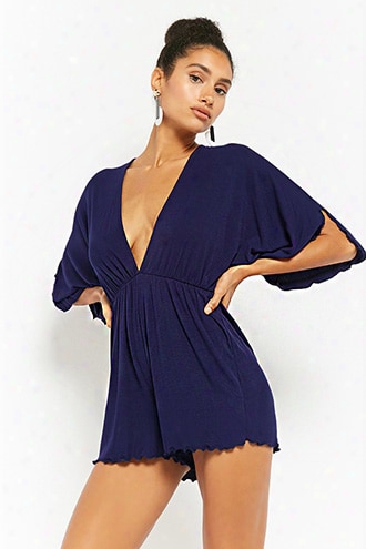 Relaxed Lettuce-edge Romper