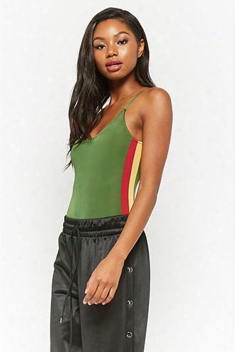 Side Striped Bodysuit