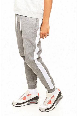 Striped Fleece Sweatpants