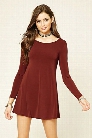 Scoop-Back Swing Dress