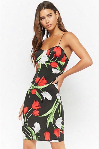 Tulip Print Cami Dress