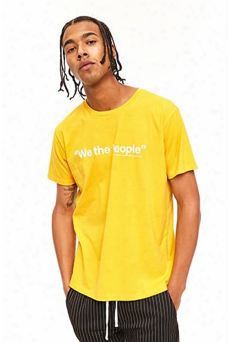 We The People Graphic Tee