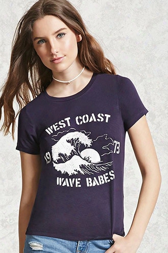 West Coast Wave Babes Tee