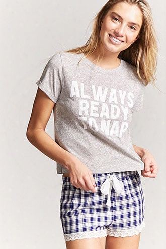 Always Ready To Nap Pajama Set