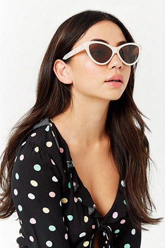 Cateye Plastic Sunglasses