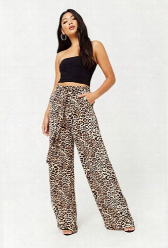 Cheetah Paperbag Pants