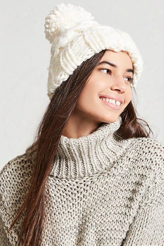 Chunky Cable-knit Beanie