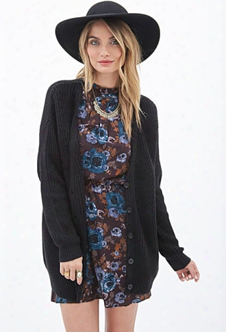 Contemporary Deep V-neck Cardigan