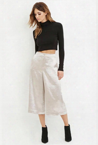 Contemporary Satin Culottes