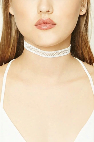 Crochet Cutout Choker