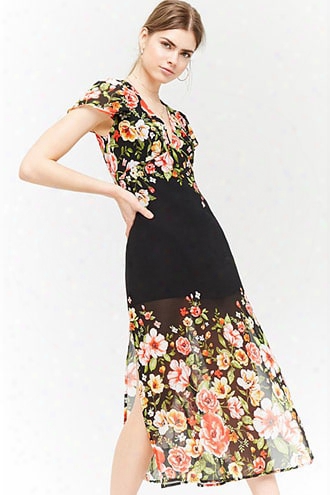 Floral Chiffon Dress