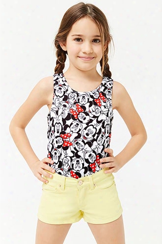 Girls Minnie Omuse Graphic Bodysuit (kids)