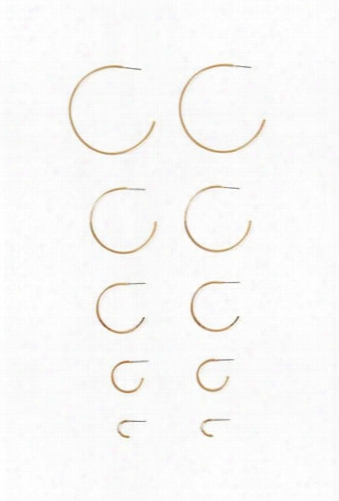 Half-hoop Earring Set