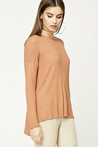 Honeycomb Knit Dolman Top