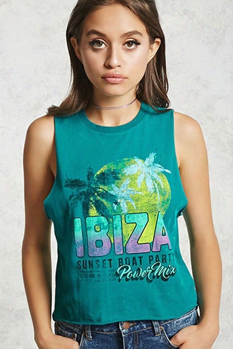 Ibiza Graphic Tank Top