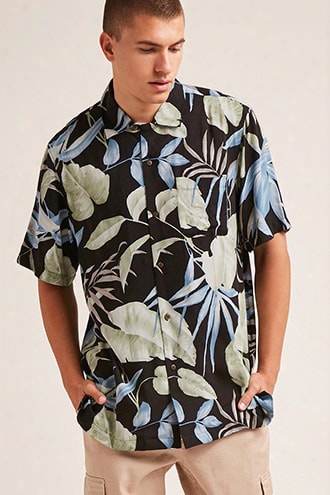 Montage Tropical Foliage Shirt