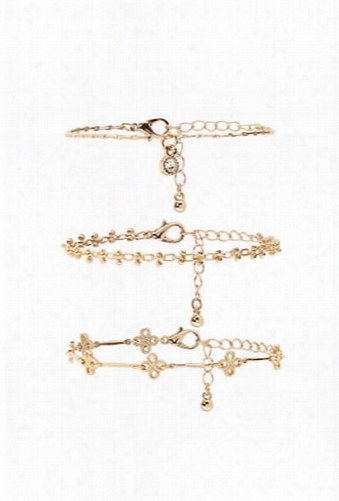 Ornate Chain Bracelet Set