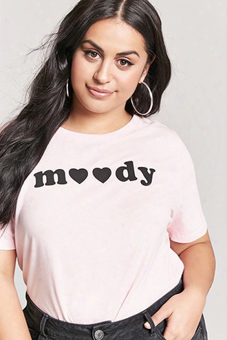 Plus Size Moody Graphic Tee