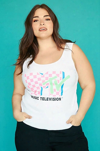 Plus Size Mtv Tank Top