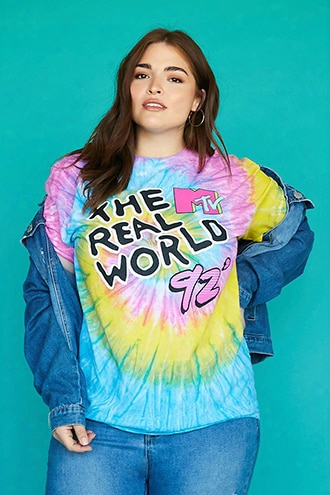 Plus Size Mtv The Real World Graphic Tee