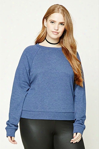 Plus Size Raglan Sweatshirt