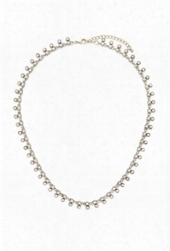 Rhinestoned Collar Necklace