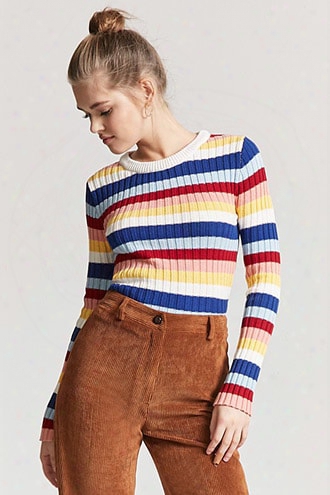 Ribbed Multicolor Sweater