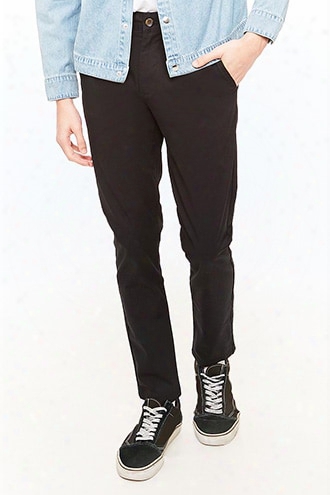 Skinny Twill Pants