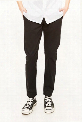 Slim-fit Twill Pants