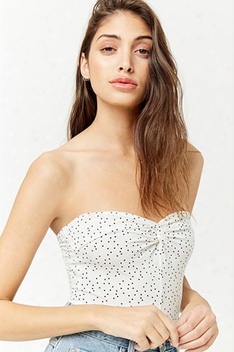 Strapless Ditsy Star Print Bodysuit