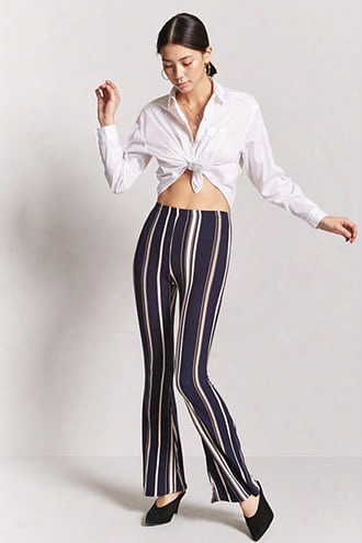 Stripe Flare Pants