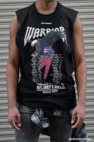 Warrior Tour Muscle Tank