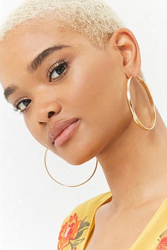 Wide Hoop Earrings