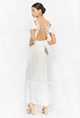 Z&l Europe Embroidered Maxi Dress