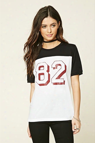 82 Graphic Colorblock Tee