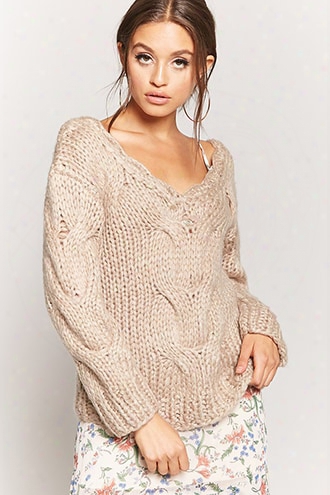 Chunky Cable-knit Sweater