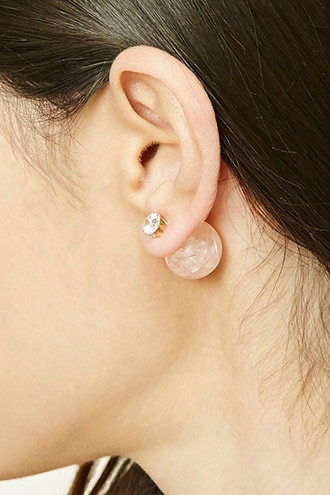 Faux Marble Ear Jackets