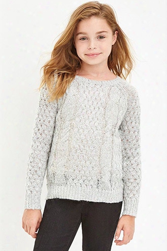 Girls Cable Knit Sweater (kids)