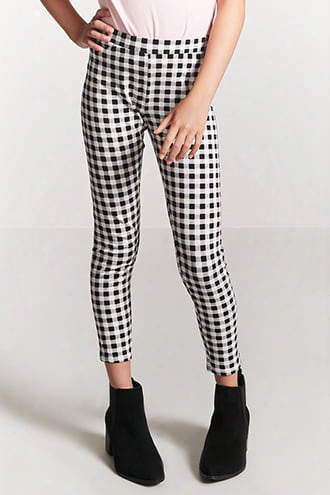 Girls Gingham Leggings (kids)