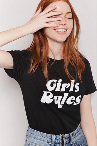 Girls Rules Graphic Tee