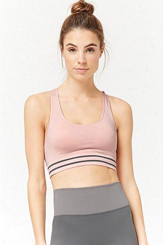 Low Impact - Striped Sports Bra